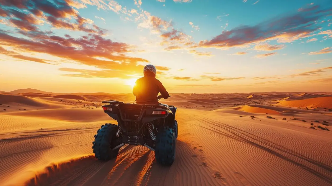 1-Stündiger ATV-Wüstenausflug in Merzouga